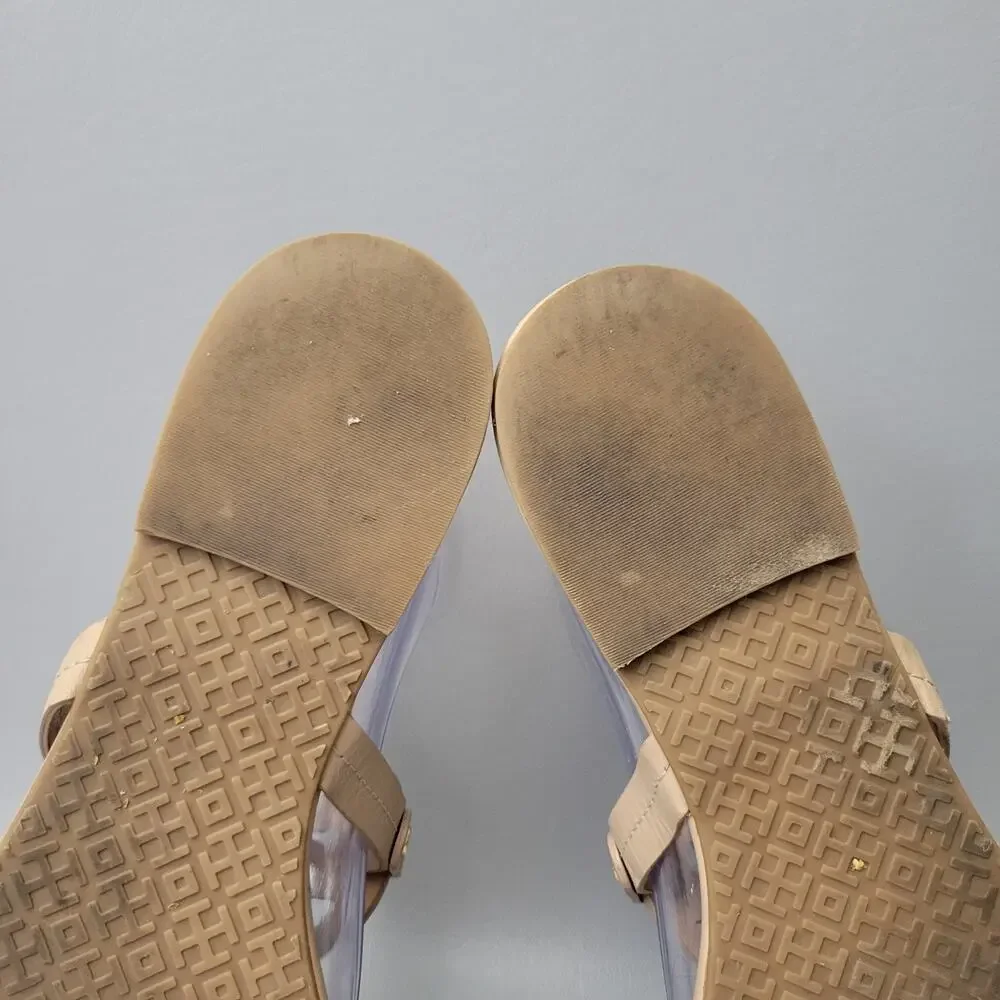 TORY BURCH Miller Light Make Up Patent Leather Sandals Size 9